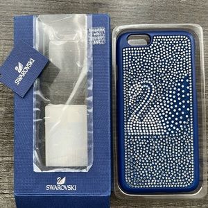 NWB Swarovski Swan 🦢 IPhone Case 6/6s ~ in Blue